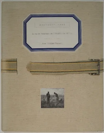 Libro Illustrato Dali - La mythe tragique de l'Angélus de Millet. 