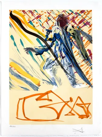 Litografia Dali - La parola divina (The Divine Word)