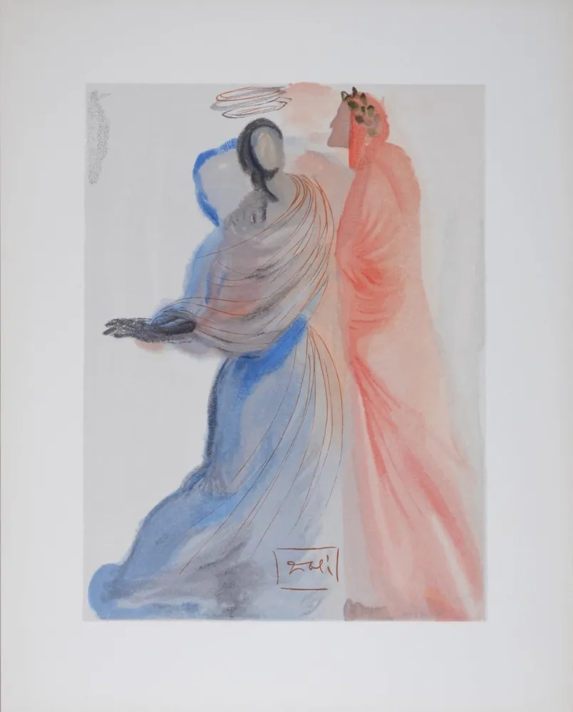 Litografia Dali - La Splendeur de Béatrice