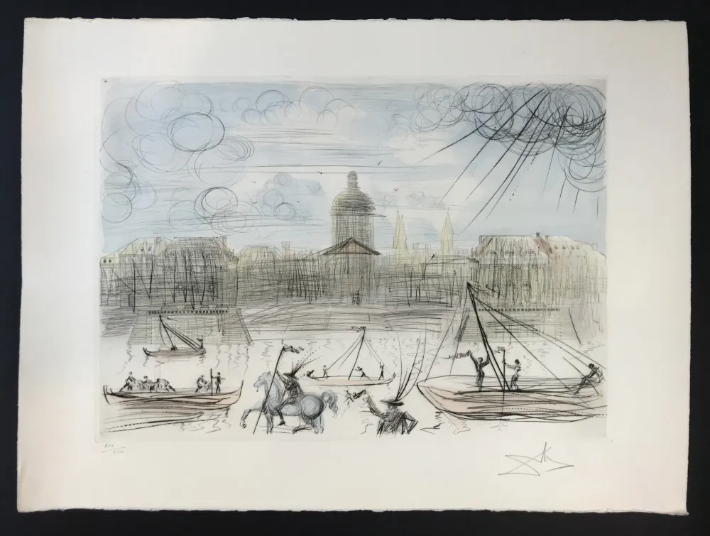 Acquaforte Dali - L'Académie de Paris