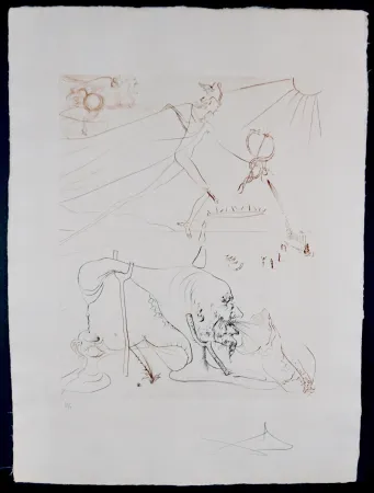 Incisione Dali - L'Alchimie