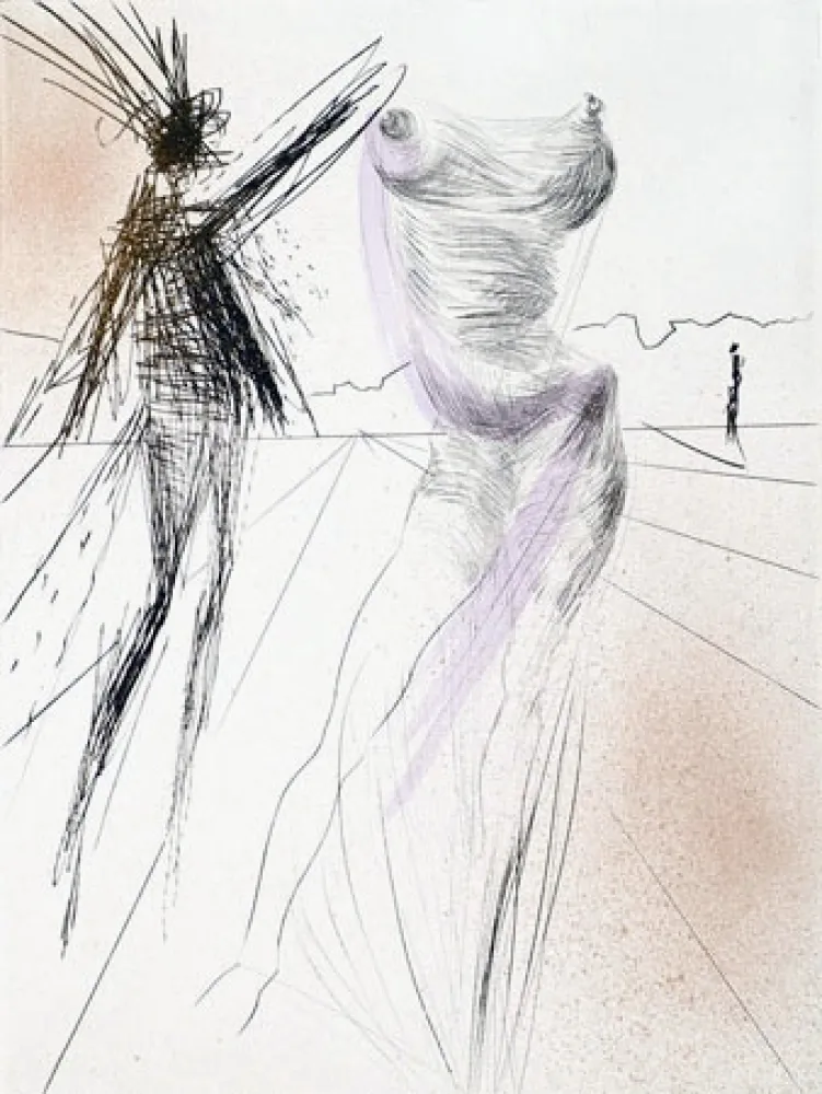 Incisione Dali - Le buste