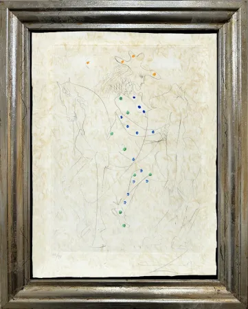 Acquaforte Dali - Le Cheval de Picasso