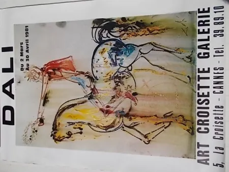 Manifesti Dali - Le chevalier chrétien