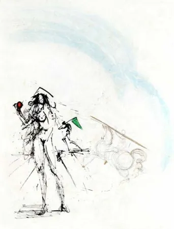 Incisione Dali - Le Pecheur (The Angler)