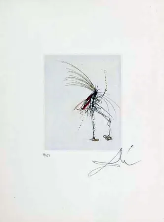Incisione Dali - Le Petit Demon (The Little Demon)