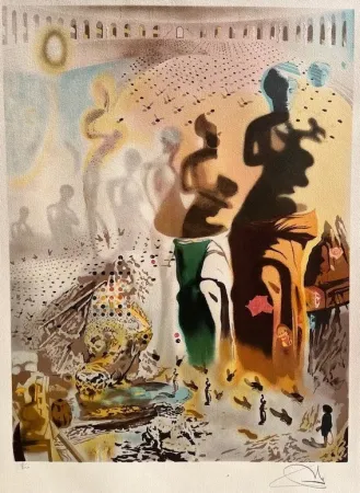 Litografia Dali - Le Toréador Hallucinogène