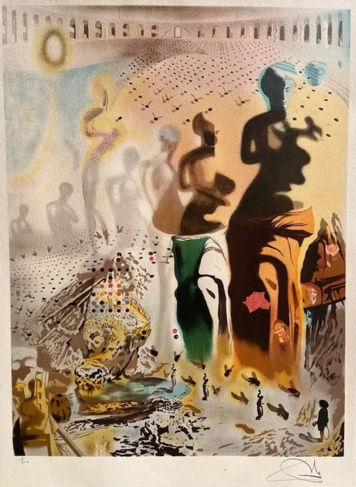 Litografia Dali - Le Torréador Hallucinogène
