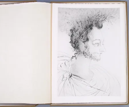 Libro Illustrato Dali - Les amours de Cassandre 1968 portfolio 