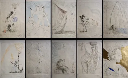 Incisione Dali - Les Amours de Cassandre Suite