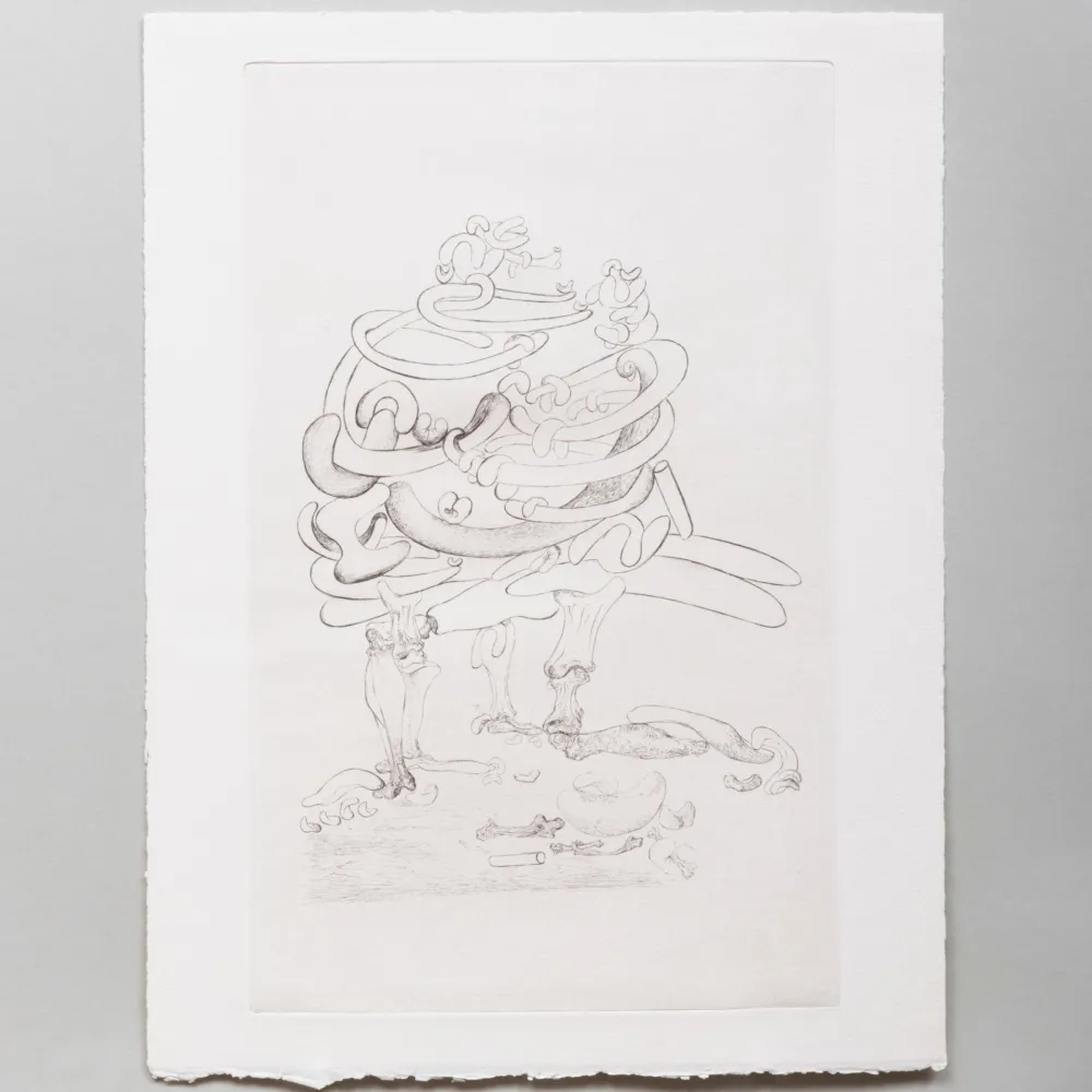 Punta Secca Dali - Les Chants de Maldoror: Bone Chair