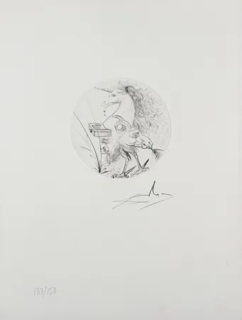 Incisione Dali - Les Metamorphoses Erotiques