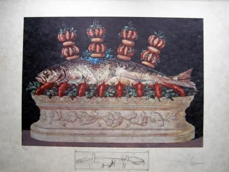 Litografia Dali - LES PANACHES PANACHÉS.