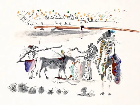 Incisione Dali - Les Perroquets (Parrots)