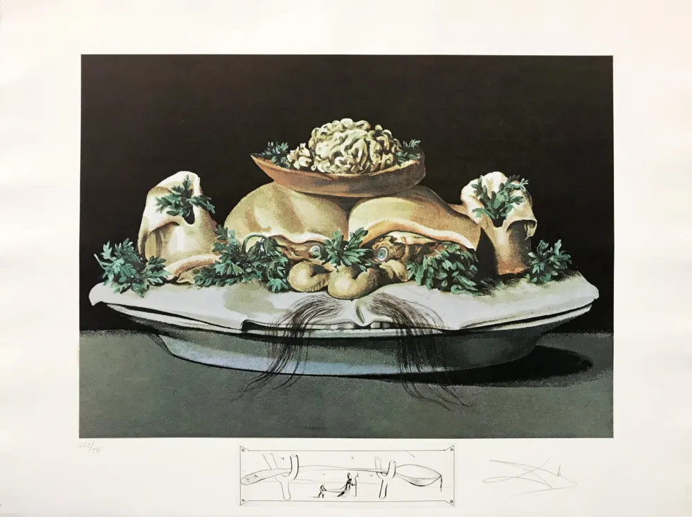 Litografia Dali - LES SUPRENES DE MAILLAISE LILIPUTIENS