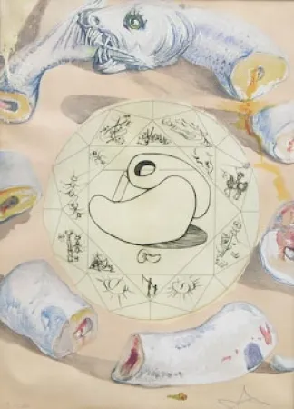 Acquaforte Dali - L'Ouroboros