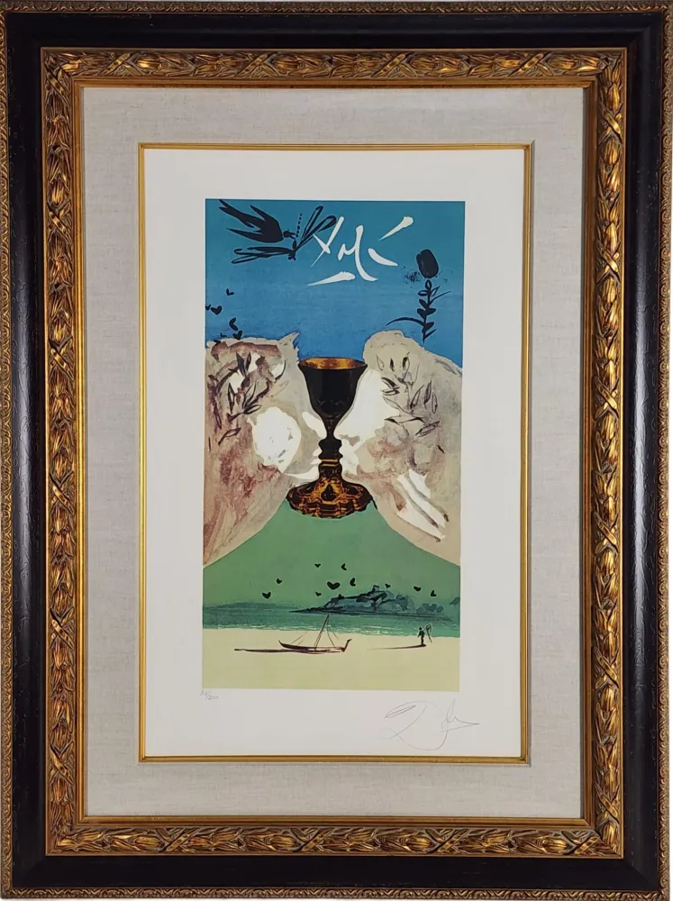 Litografia Dali - Lyle Stuart Ace of Cups