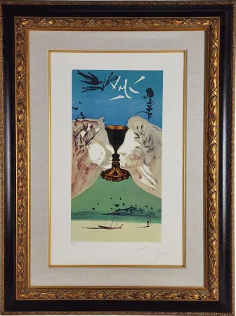 Litografia Dali - Lyle Stuart Ace of Cups