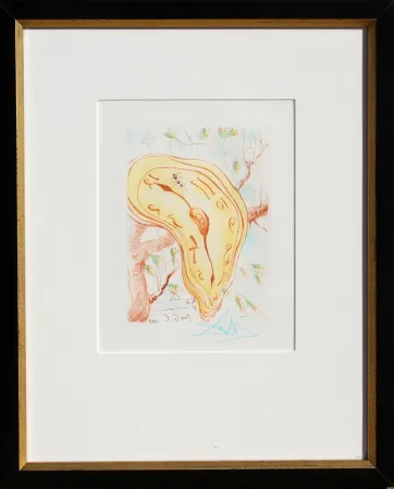 Incisione Dali - Melting Clock