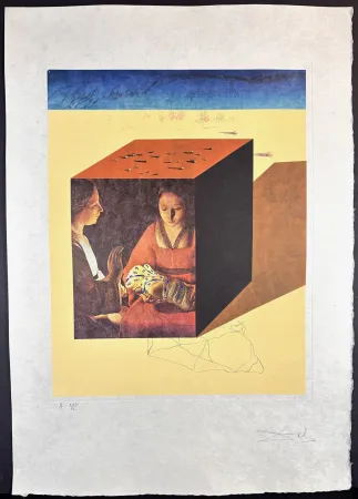 Incisione Dali - Memories of Surrealism Caring For A Surrealist Watch