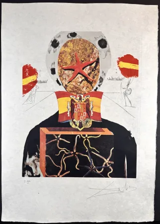 Incisione Dali - Memories of Surrealism Surrealist King