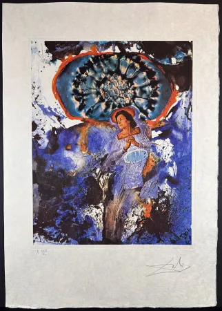 Incisione Dali - Memories of Surrealism Ultra Surrealist Corpuscular Galutska 