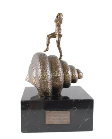 Multiplo Dali - Mujer Desnuda subiendo escalera - Tribute to Marcel Duchamp