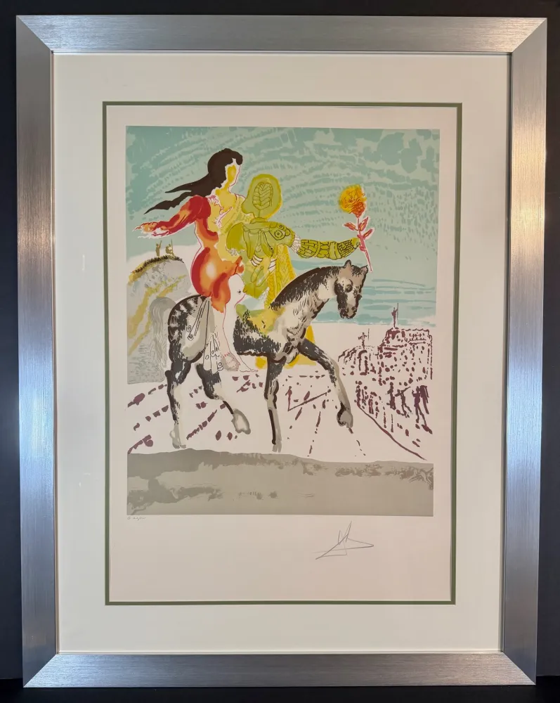 Litografia Dali - New Jerusalem The Messiah
