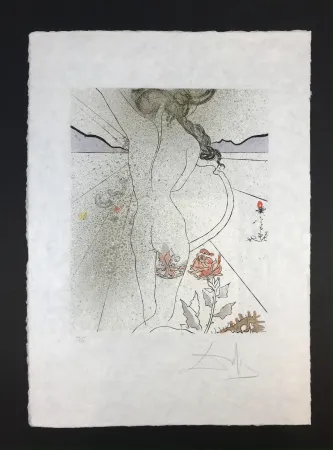 Multiplo Dali - Nu à la jarretiére ( Nude with Garter )