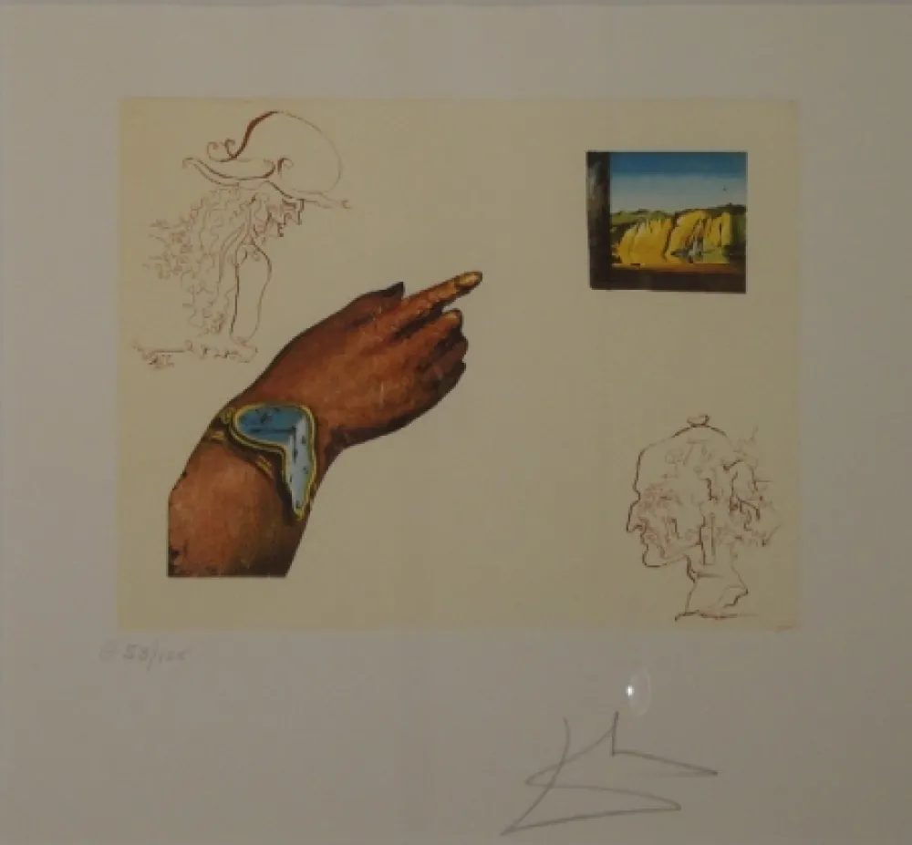 Acquaforte Dali - One’s Identity / Eigene Identität. 