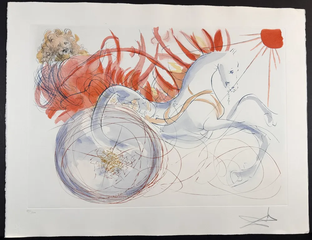 Incisione Dali - Our Historical Heritage Elijah