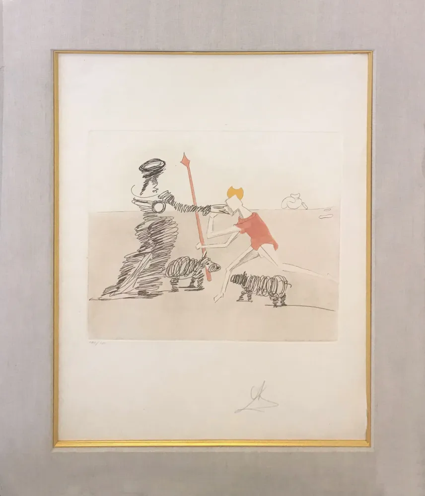 Acquaforte E Acquatinta Dali - PASTORALE