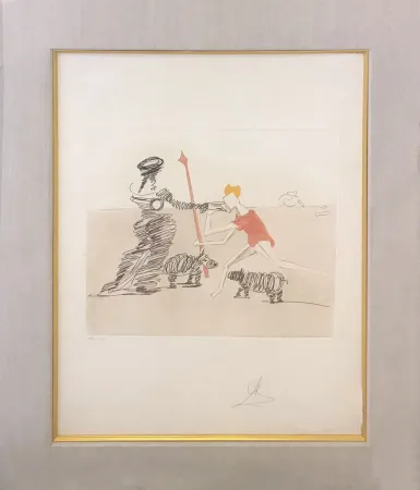 Acquaforte E Acquatinta Dali - PASTORALE