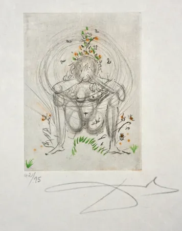 Incisione Dali - Petites Nus (from Apollinaire) I 