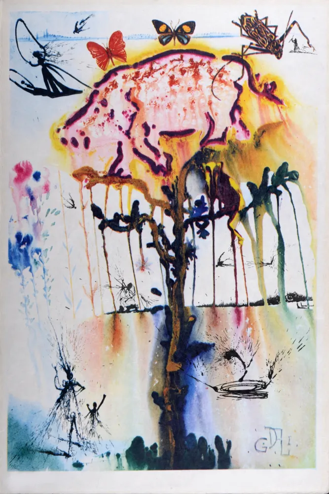 Rotocalcografia Dali - Pig and Pepper, 1969