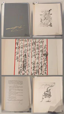 Libro Illustrato Dali - Poèmes de Mao-Tse-Toung