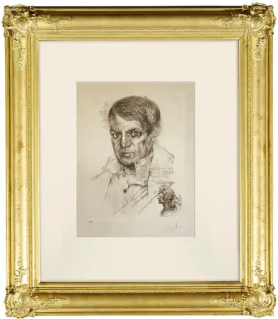 Punta Secca Dali - Portrait of picasso