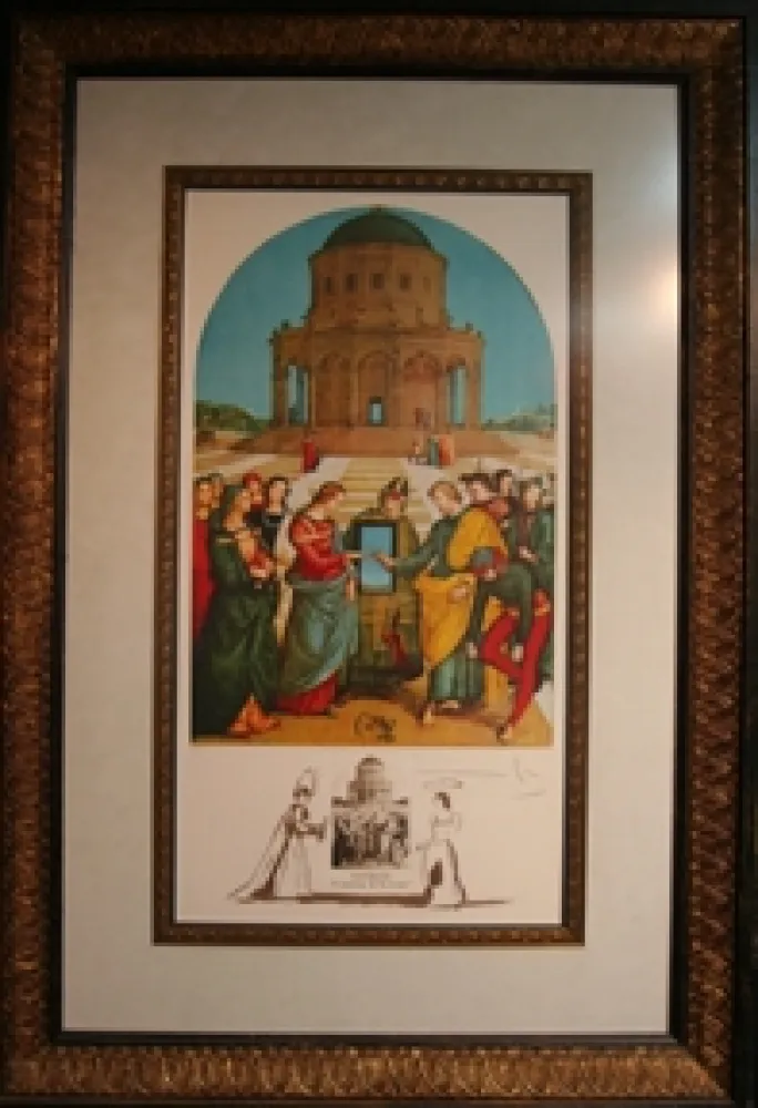 Litografia Dali - 	Raphael 