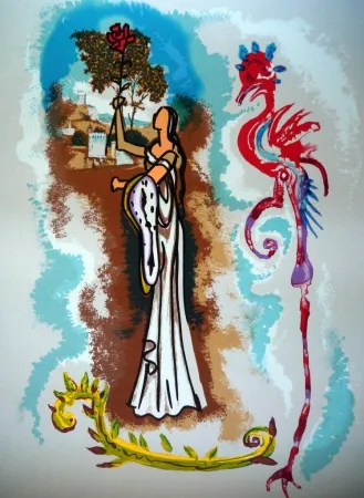 Litografia Dali - ROWENA