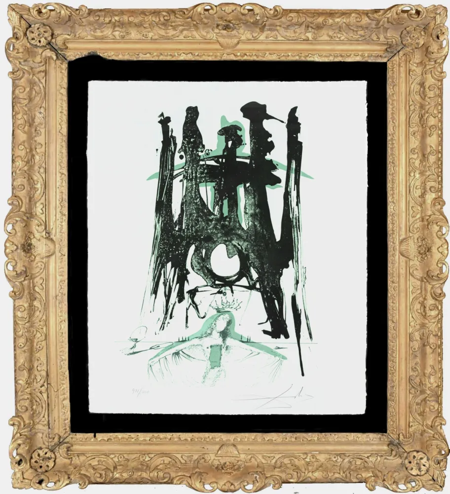 Litografia Dali - Sagrada Familia