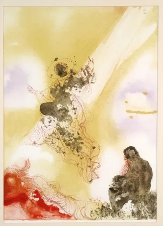 Multiplo Dali - Sanctus Raphael et Tobias