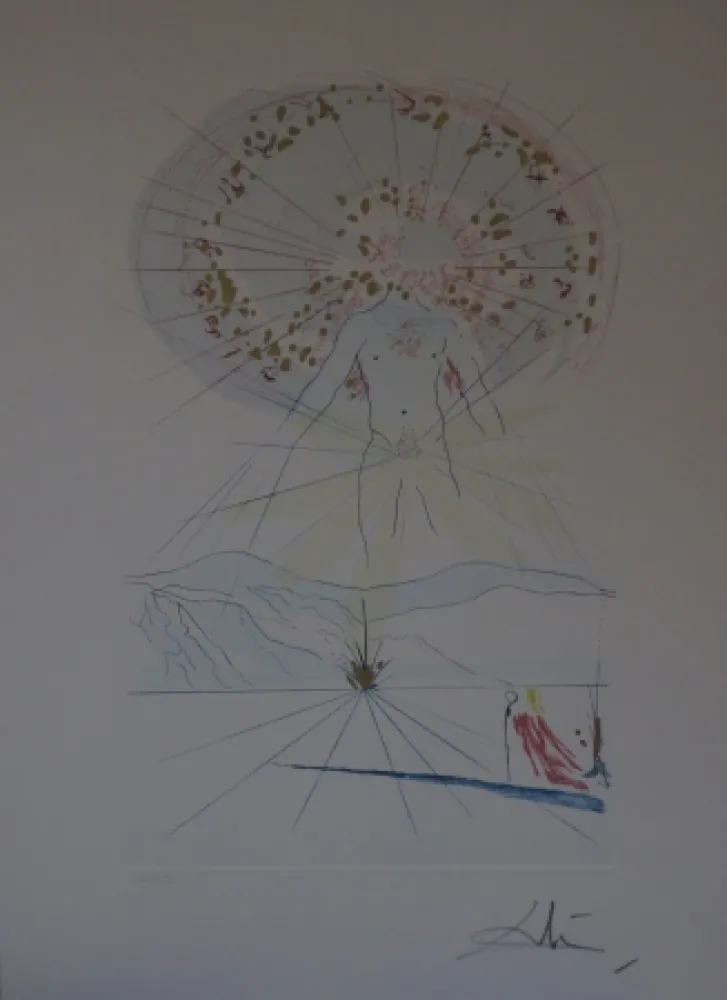 Acquaforte E Acquatinta Dali - Sans titre