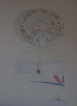 Acquaforte E Acquatinta Dali - Sans titre