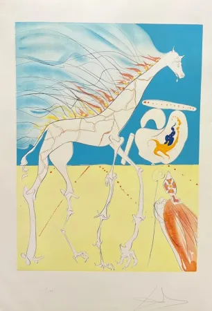 Non Tecnico Dali - Saturnian Giraffe