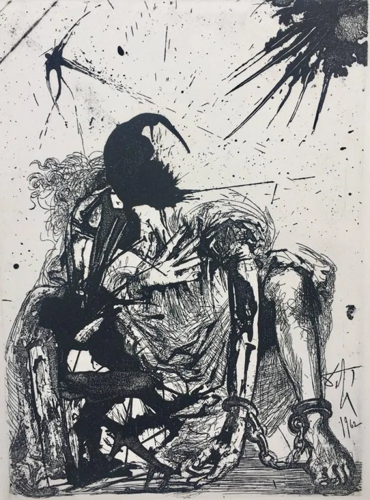 Incisione Dali - SEGISMUNDO