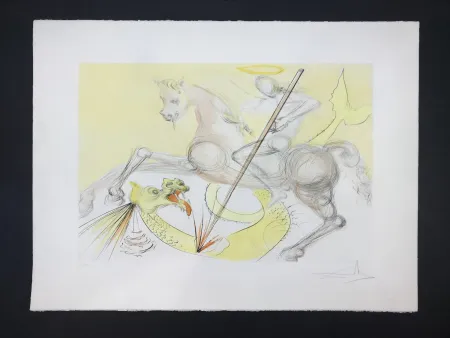 Multiplo Dali - St Georges et le dragon