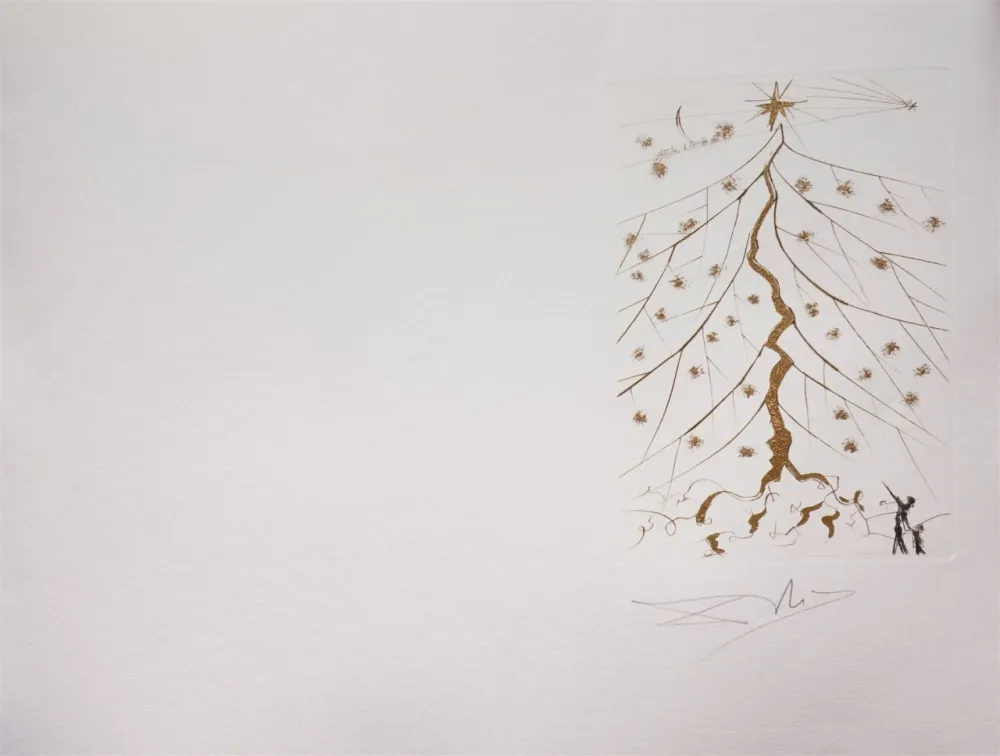 Incisione Dali - Star of Bethlehem