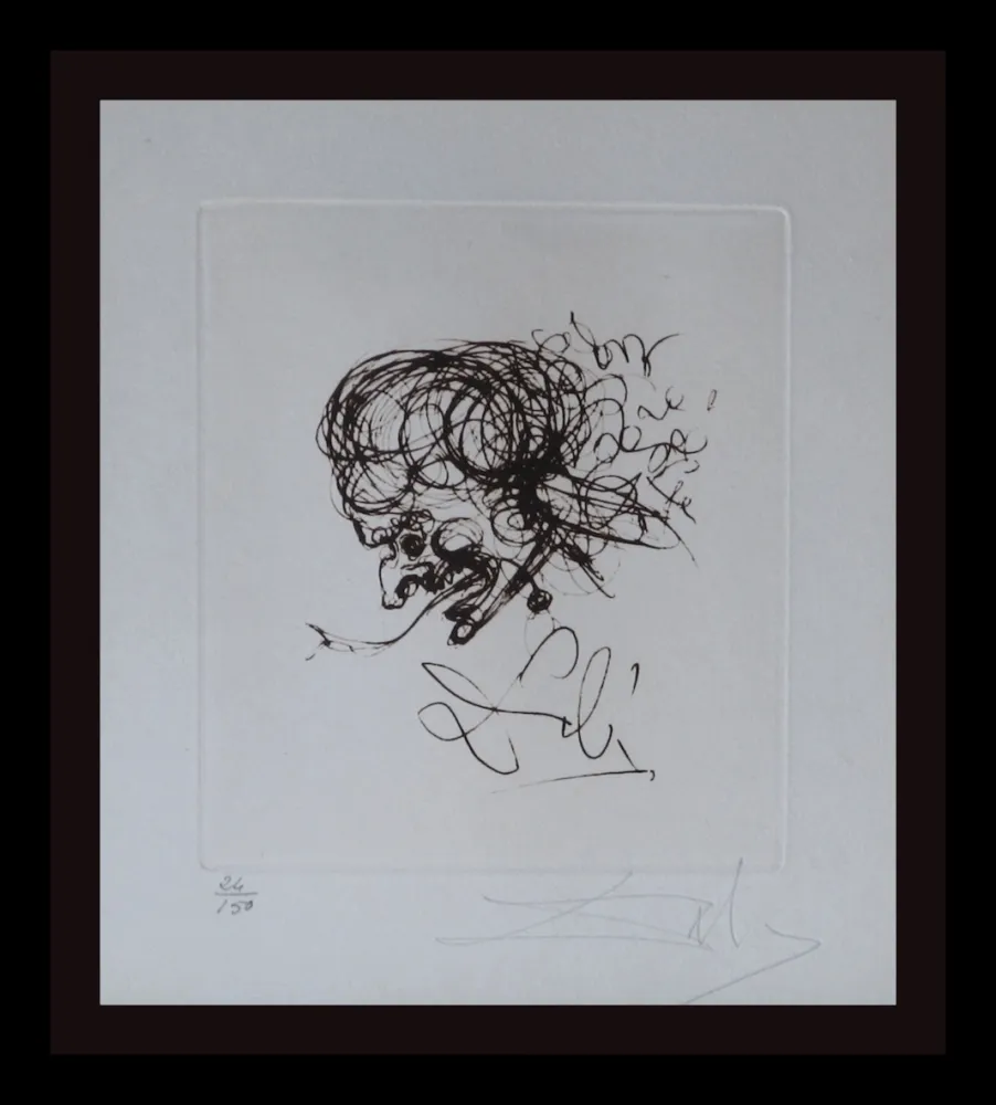 Incisione Dali - Symbols Devil