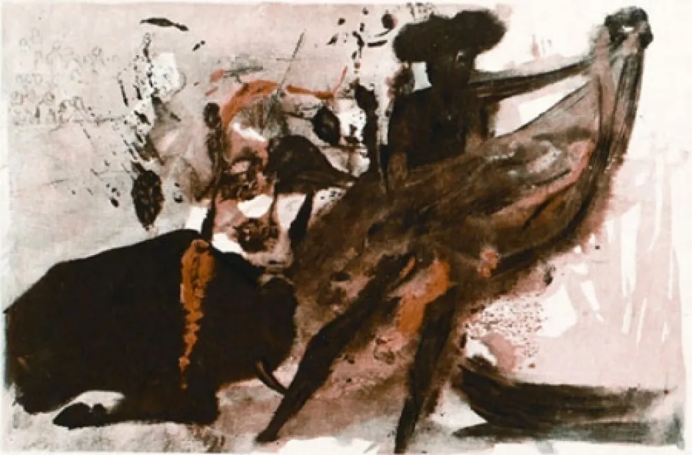 Incisione Dali - Tauromachie individuelle (Bullfight)