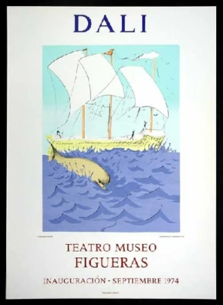 Manifesti Dali - Teatro Museo Figueras.